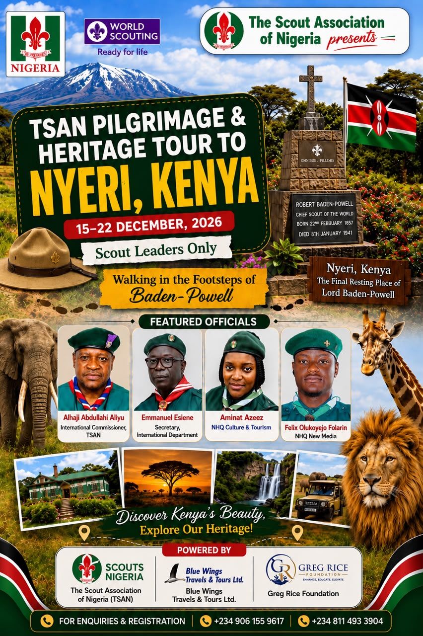 WALK IN THE FOOTSTEPS OF BADEN-POWELL! ⚜️